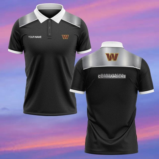 Washington Commanders Personalized Men Polo Shirt AZBTPLS000216