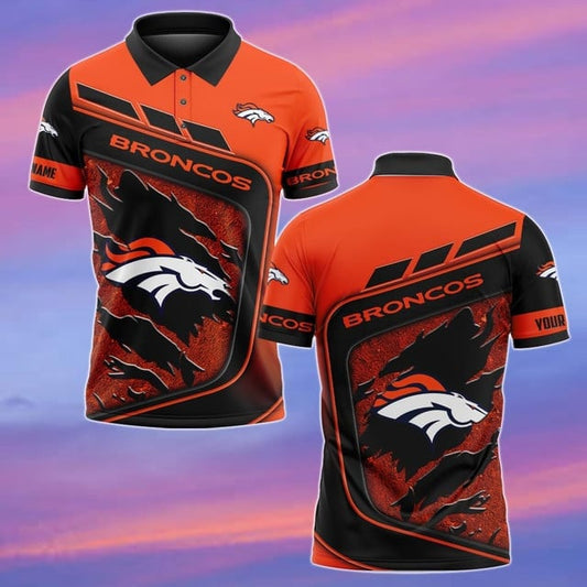 Denver Broncos Personalized Men Polo Shirt AZBTPLS000224