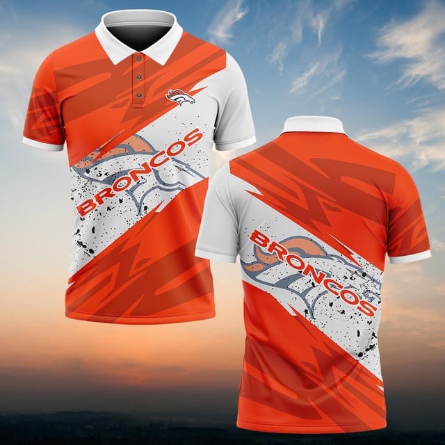Denver Broncos Personalized Men Polo Shirt AZBTPLS000226
