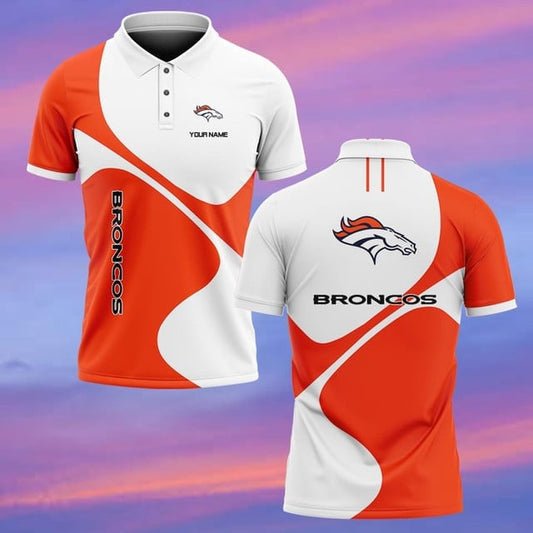Denver Broncos Personalized Men Polo Shirt AZBTPLS000227
