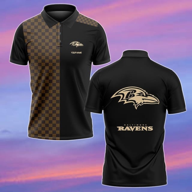 Baltimore Ravens Personalized Men Polo Shirt AZBTPLS000230