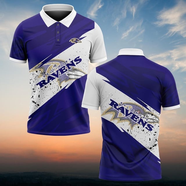 Baltimore Ravens Personalized Men Polo Shirt AZBTPLS000234