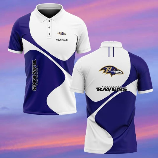 Baltimore Ravens Personalized Men Polo Shirt AZBTPLS000235