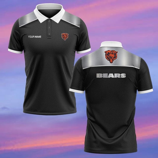 Chicago Bears Personalized Men Polo Shirt AZBTPLS000240