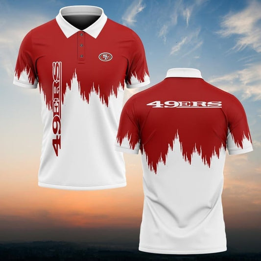 San Francisco 49ers Personalized Men Polo Shirt AZBTPLS000247