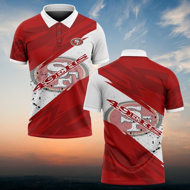 San Francisco 49ers Personalized Men Polo Shirt AZBTPLS000248
