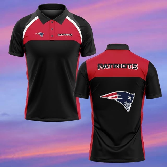 New England Patriots Personalized Men Polo Shirt AZBTPLS000256