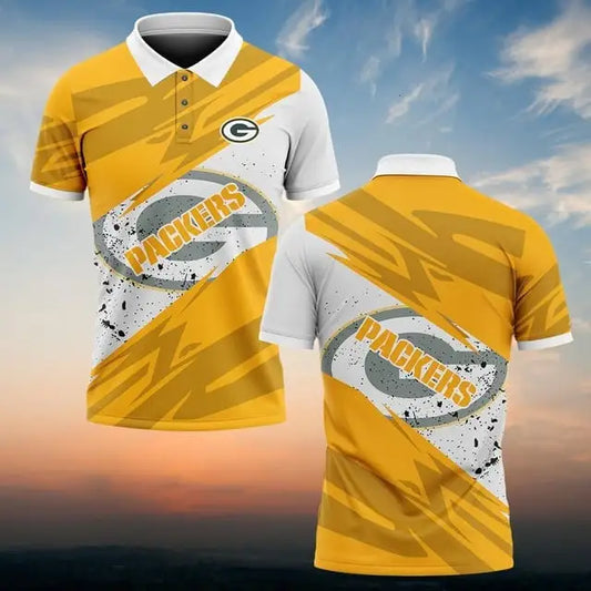 Green Bay Packers Personalized Men Polo Shirt AZBTPLS000288