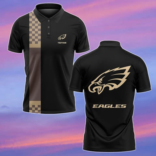 Philadelphia Eagles Personalized Men Polo Shirt AZBTPLS000299