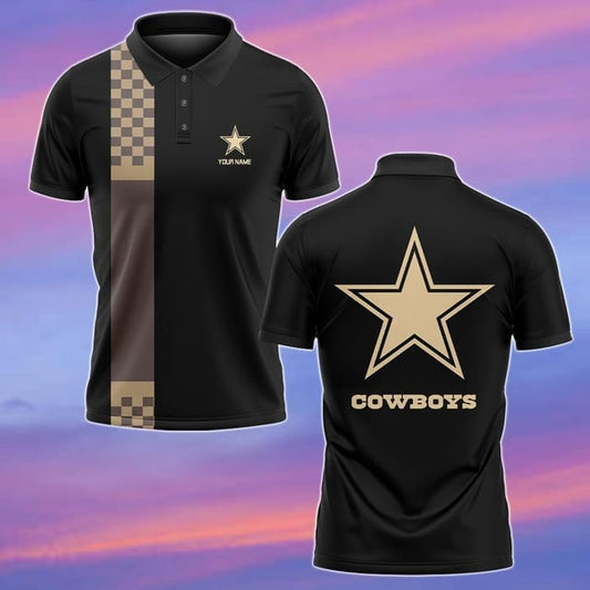 Dallas Cowboys Personalized Men Polo Shirt AZBTPLS000307