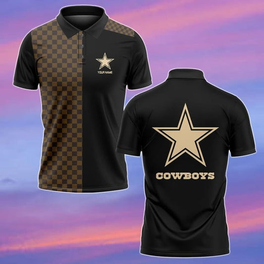 Dallas Cowboys Personalized Men Polo Shirt AZBTPLS000308