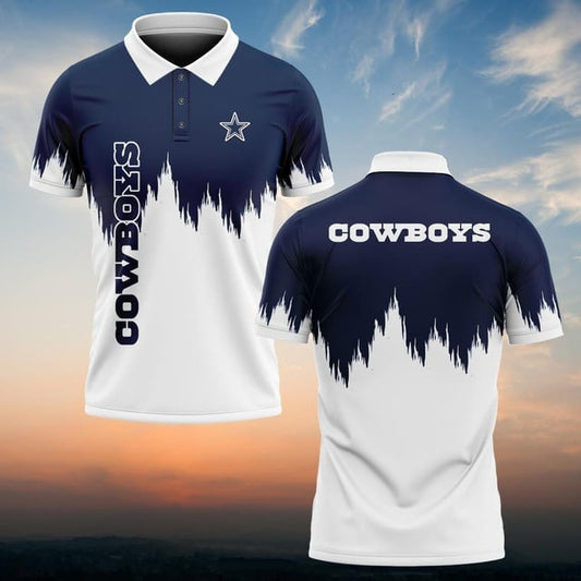 Dallas Cowboys Personalized Men Polo Shirt AZBTPLS000310