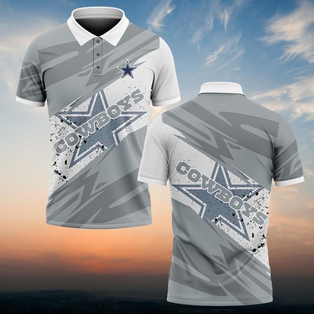 Dallas Cowboys Personalized Men Polo Shirt AZBTPLS000311