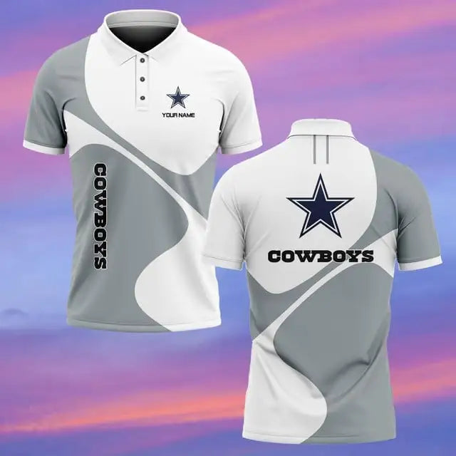 Dallas Cowboys Personalized Men Polo Shirt AZBTPLS000313