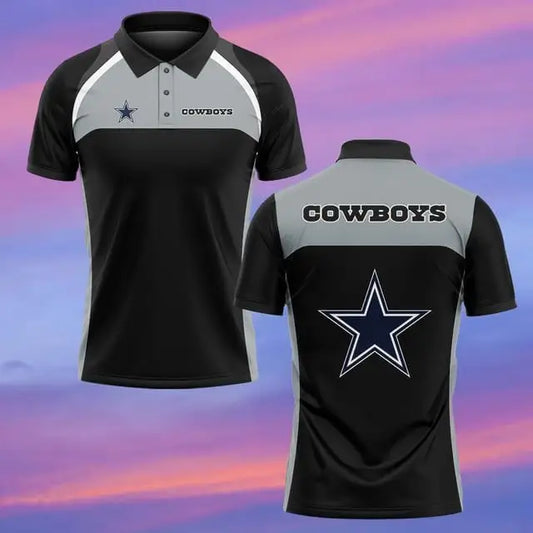 Dallas Cowboys Personalized Men Polo Shirt AZBTPLS000314
