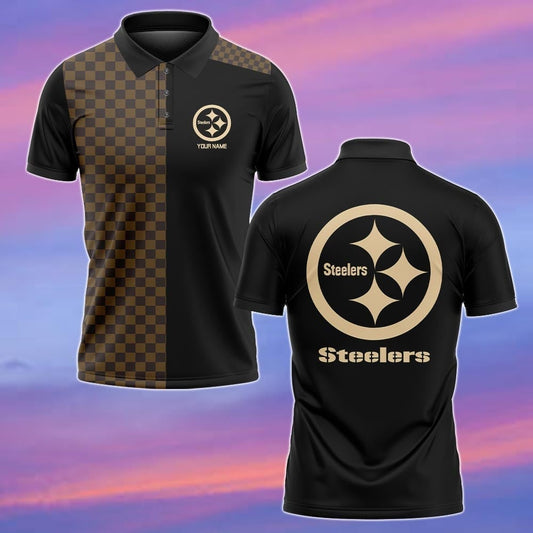 Pittsburgh Steelers Personalized Men Polo Shirt AZBTPLS000317