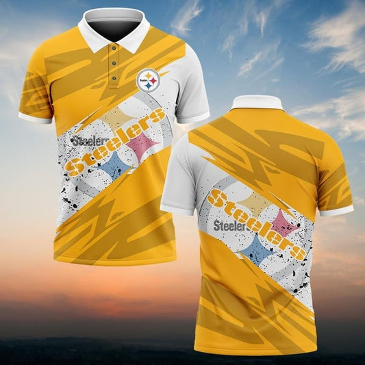 Pittsburgh Steelers Personalized Men Polo Shirt AZBTPLS000318
