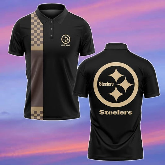 Pittsburgh Steelers Personalized Men Polo Shirt AZBTPLS000319
