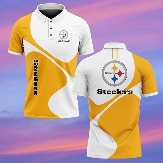 Pittsburgh Steelers Personalized Men Polo Shirt AZBTPLS000320