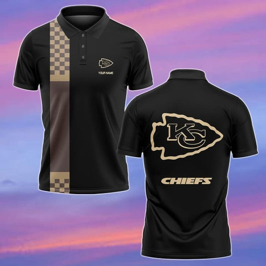 Kansas City Chiefs Personalized Men Polo Shirt AZBTPLS000323