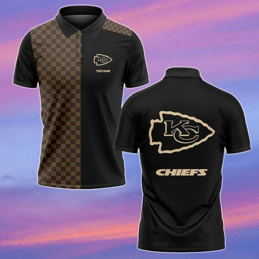 Kansas City Chiefs Personalized Men Polo Shirt AZBTPLS000324