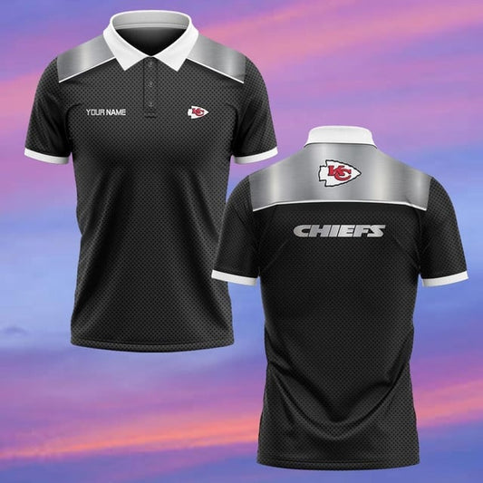 Kansas City Chiefs Personalized Men Polo Shirt AZBTPLS000326