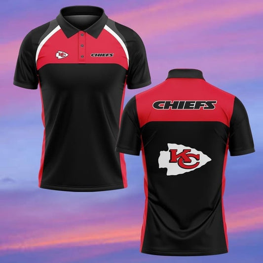 Kansas City Chiefs Personalized Men Polo Shirt AZBTPLS000330