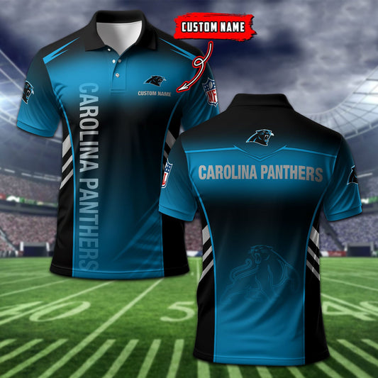 Carolina Panthers Personalized Men Polo Shirt AZBTPLS000335