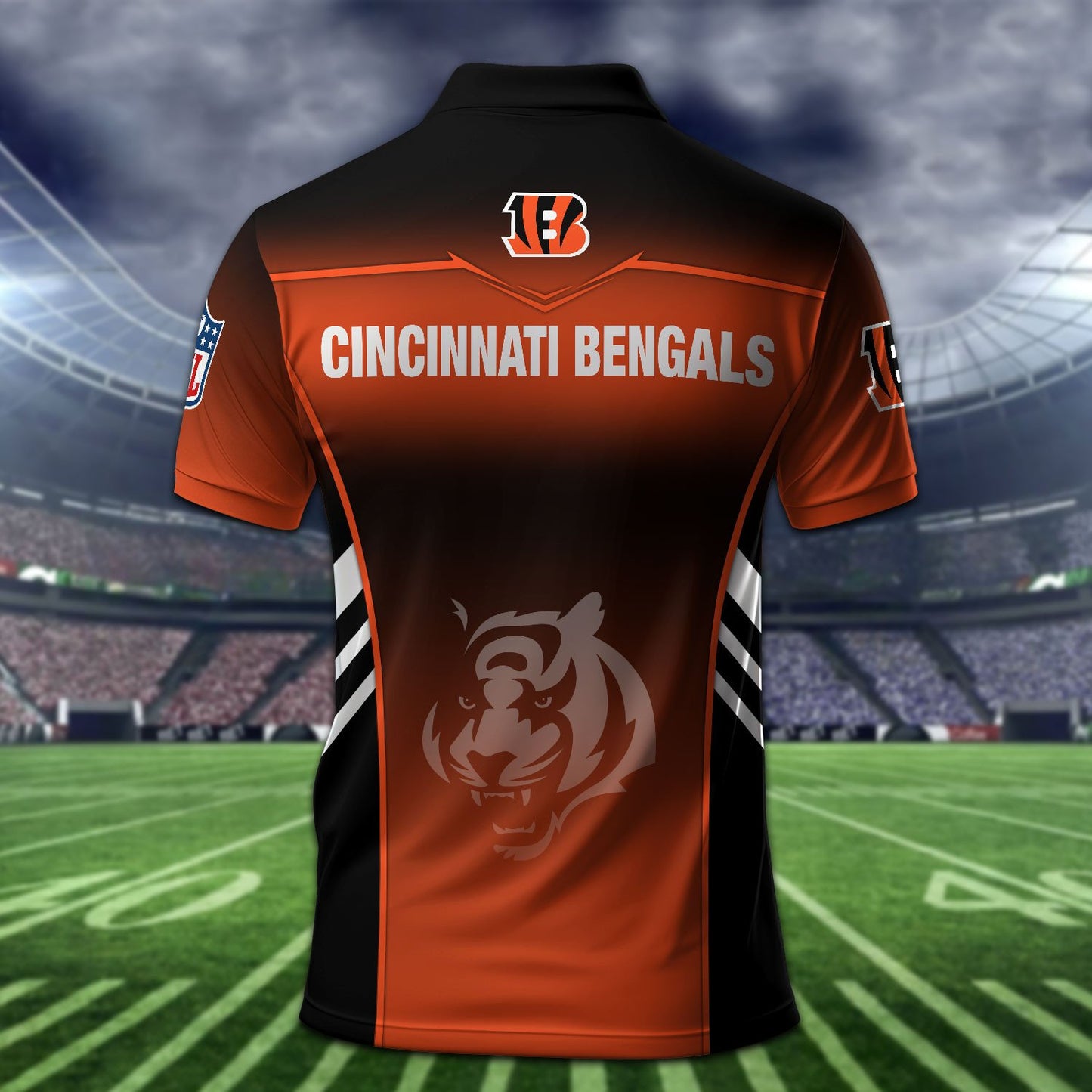 Cincinnati Bengals Personalized Men Polo Shirt AZBTPLS000261