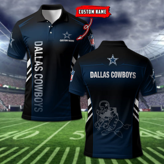 Dallas Cowboys Personalized Men Polo Shirt AZBTPLS000263