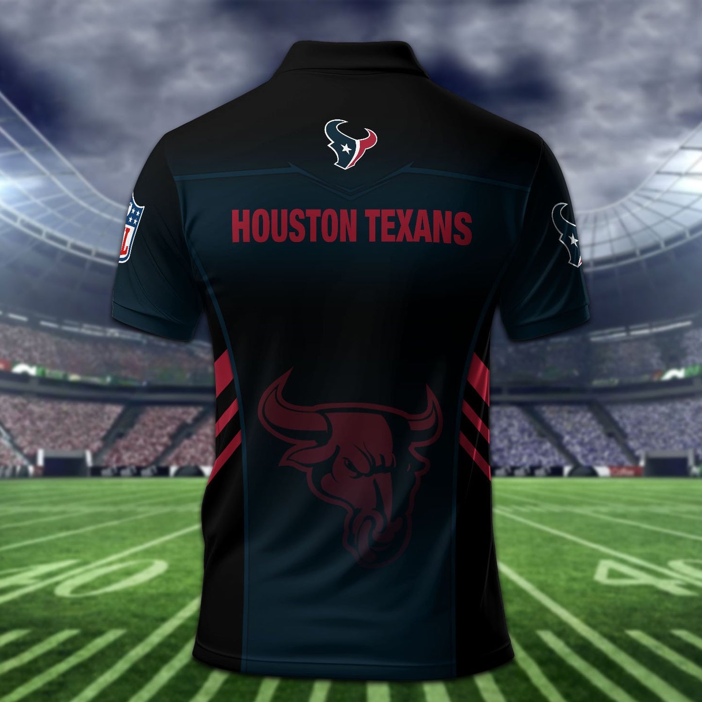 Houston Texans Personalized Men Polo Shirt AZBTPLS000267