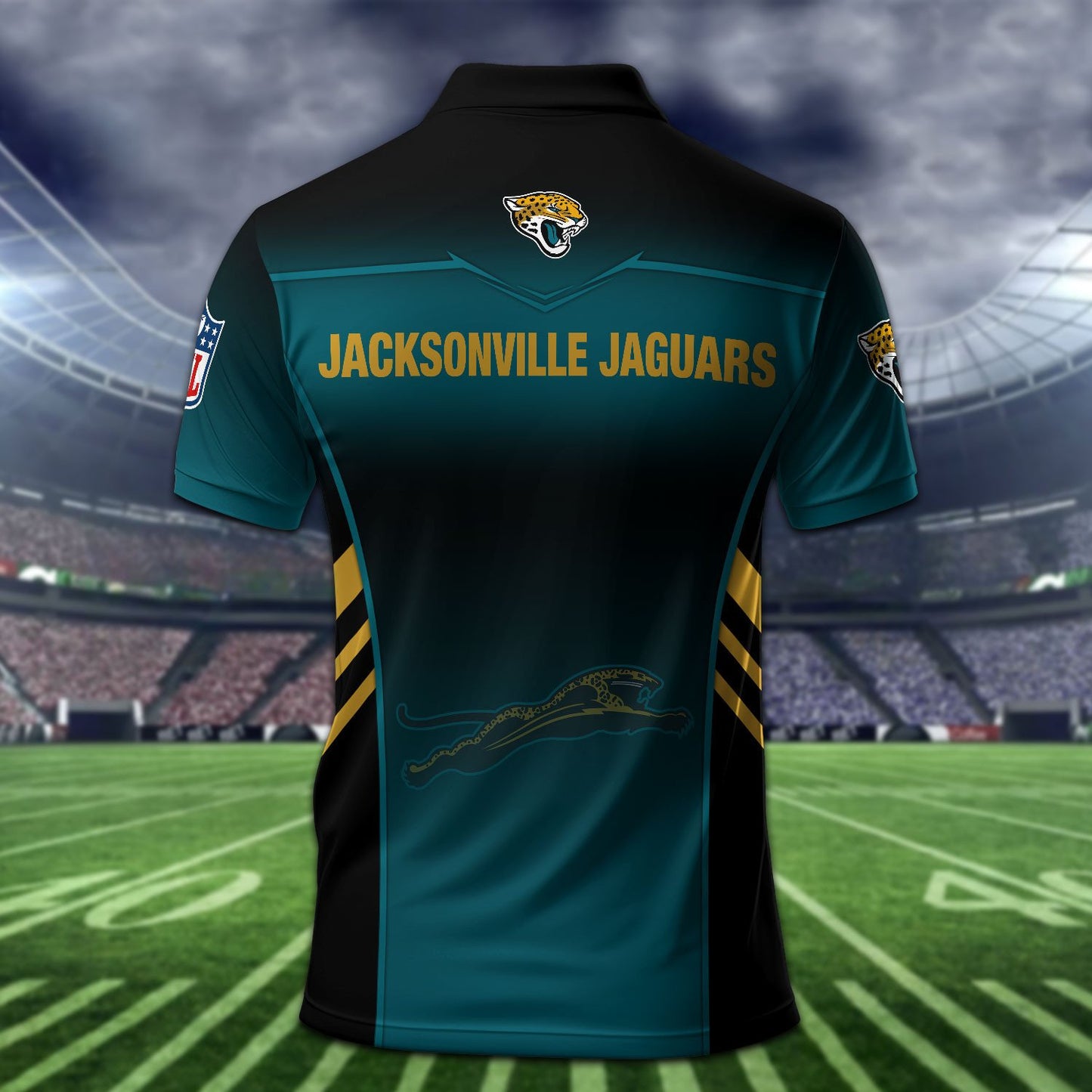 Jacksonville Jaguars Personalized Men Polo Shirt AZBTPLS000269
