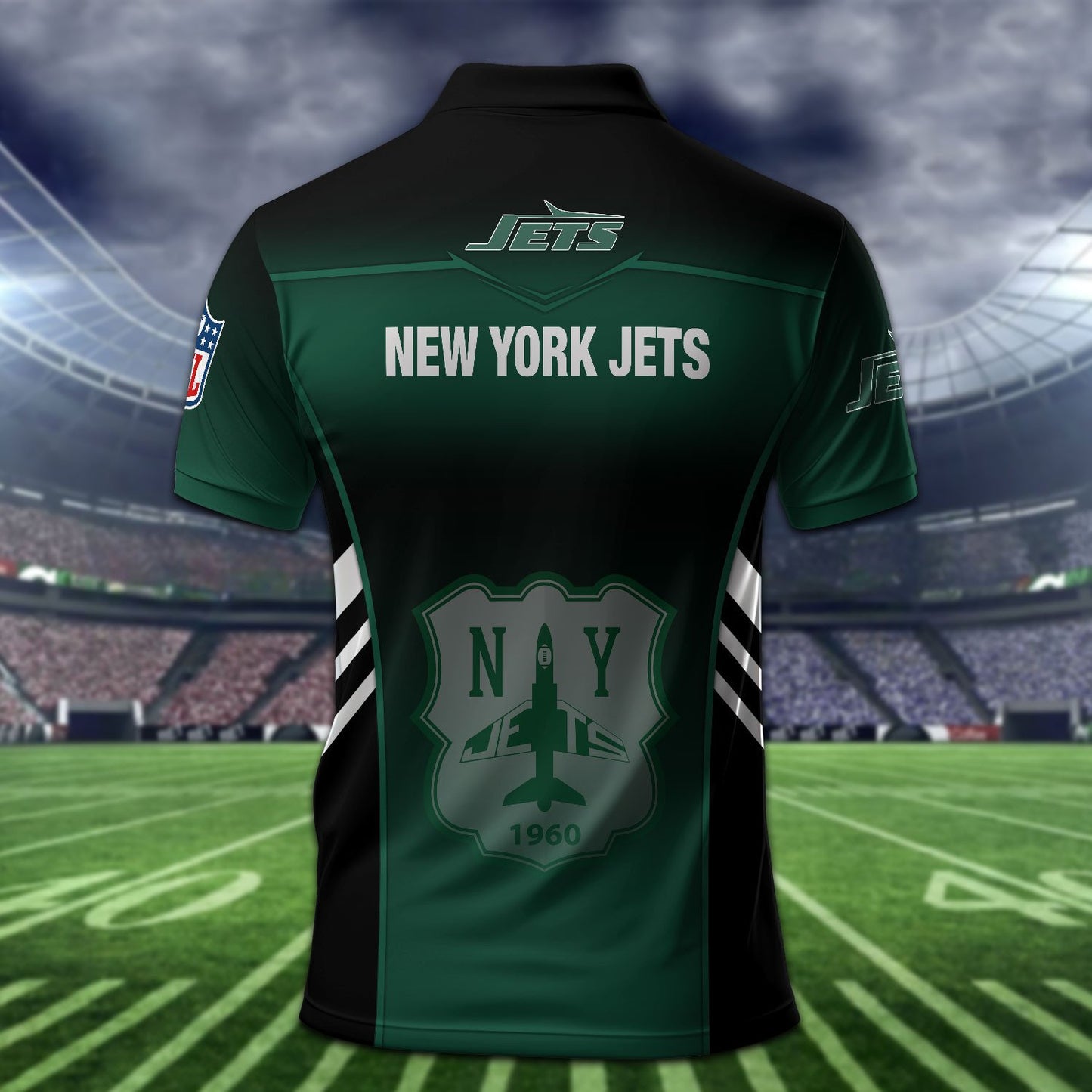 New York Jets Personalized Men Polo Shirt AZBTPLS000279