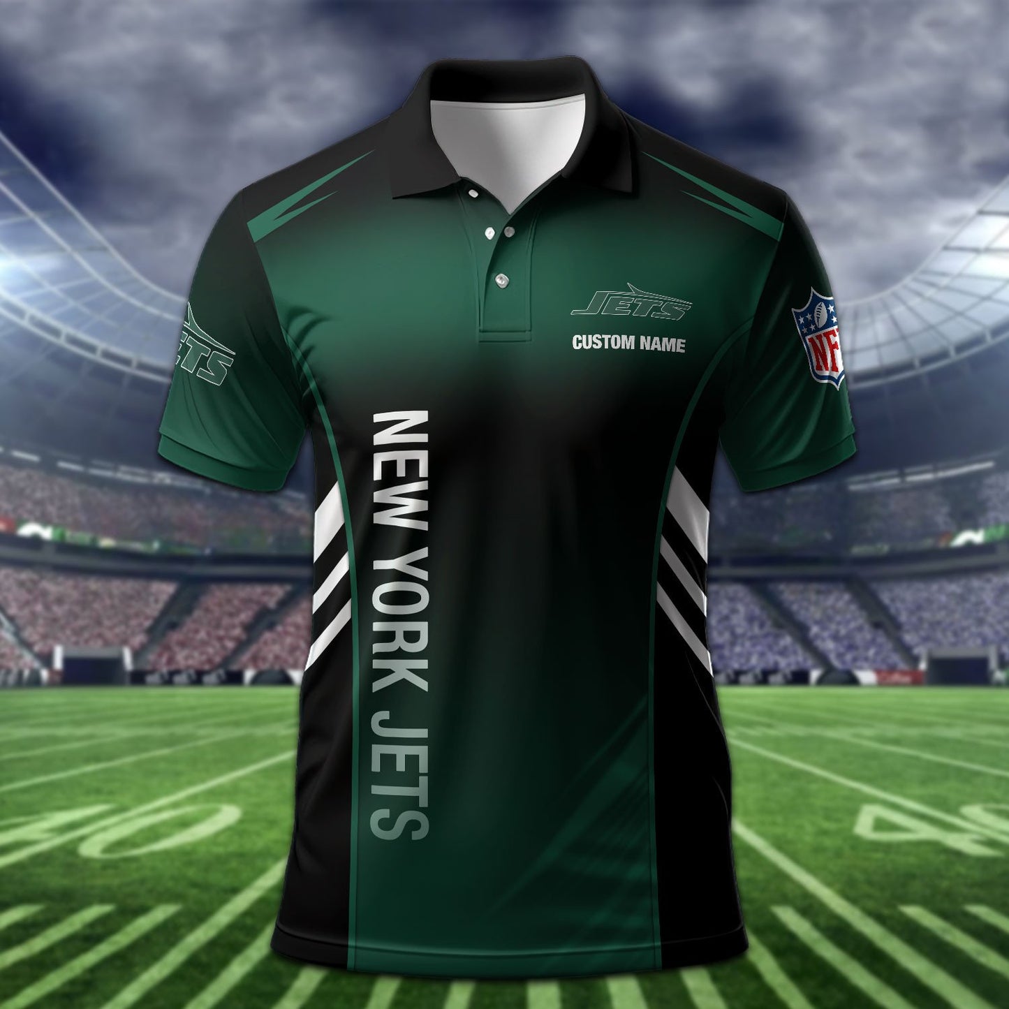 New York Jets Personalized Men Polo Shirt AZBTPLS000279