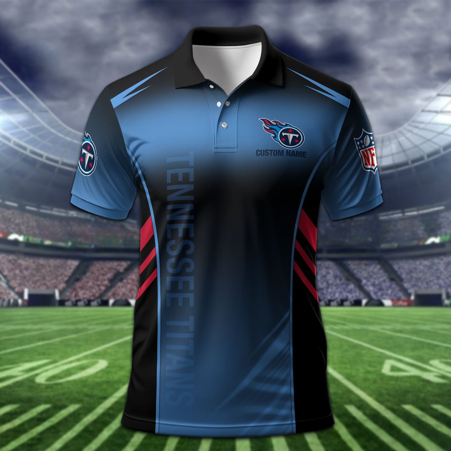 Tennessee Titans Personalized Men Polo Shirt AZBTPLS000285