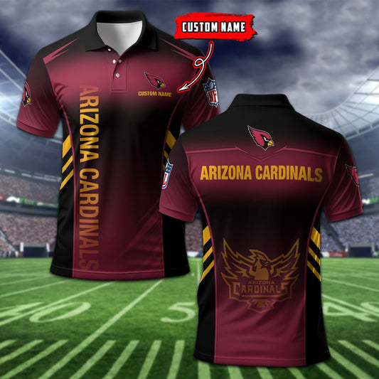 Arizona Cardinals Personalized Men Polo Shirt AZBTPLS000331