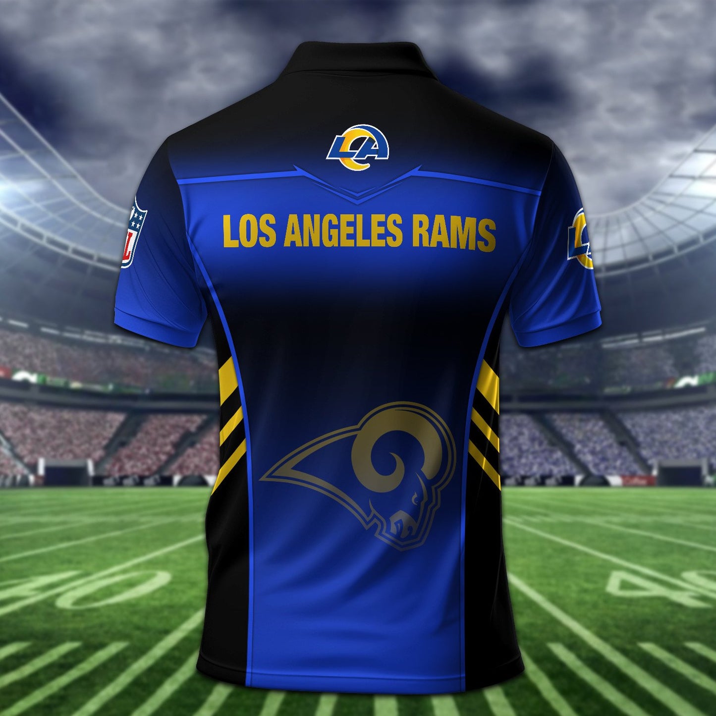 Los Angeles Rams Personalized Men Polo Shirt AZBTPLS000273