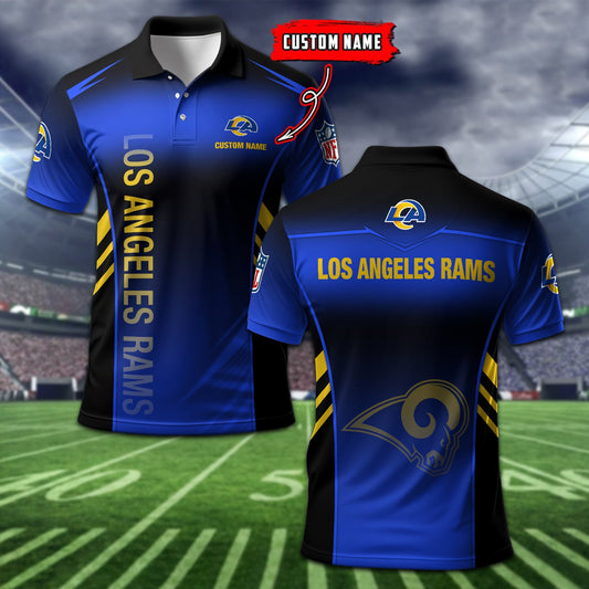 Los Angeles Rams Personalized Men Polo Shirt AZBTPLS000273