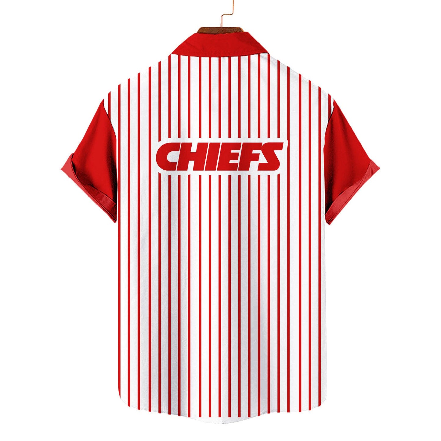 Kansas City Chiefs Classic Retro Mascot Line Hawaiian Shirt AZBTHWS000070