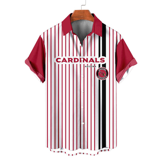 Arizona Cardinals Classic Retro Mascot Line Hawaiian Shirt AZBTHWS000074