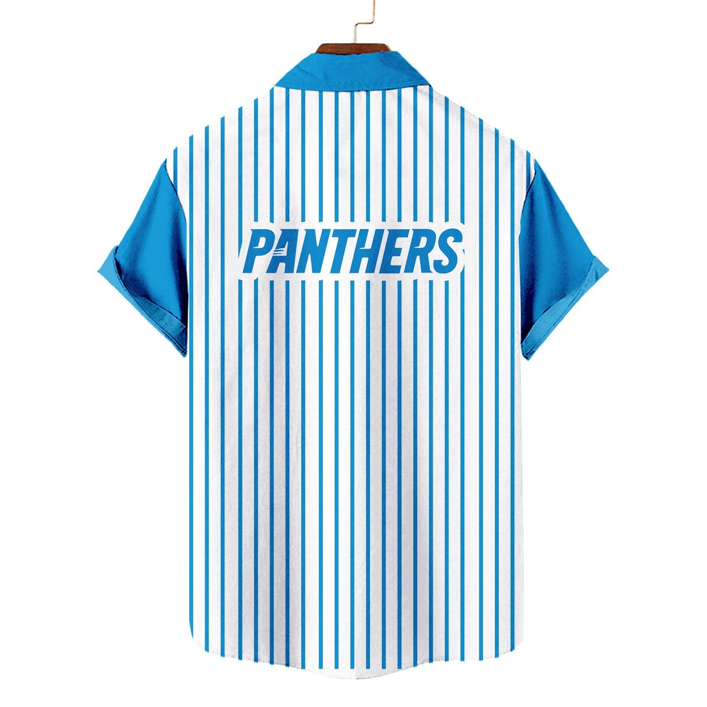 Carolina Panthers Classic Retro Mascot Line Hawaiian Shirt AZBTHWS000076