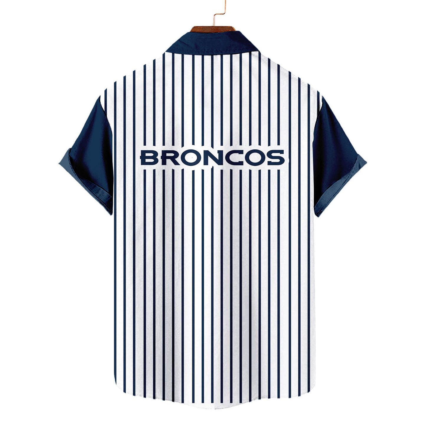 Denver Broncos Classic Retro Mascot Line Hawaiian Shirt AZBTHWS000079