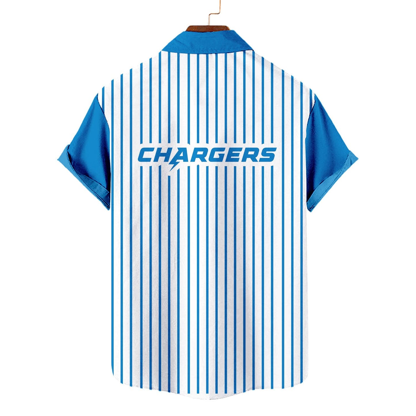 Los Angeles Chargers Classic Retro Mascot Line Hawaiian Shirt AZBTHWS000086