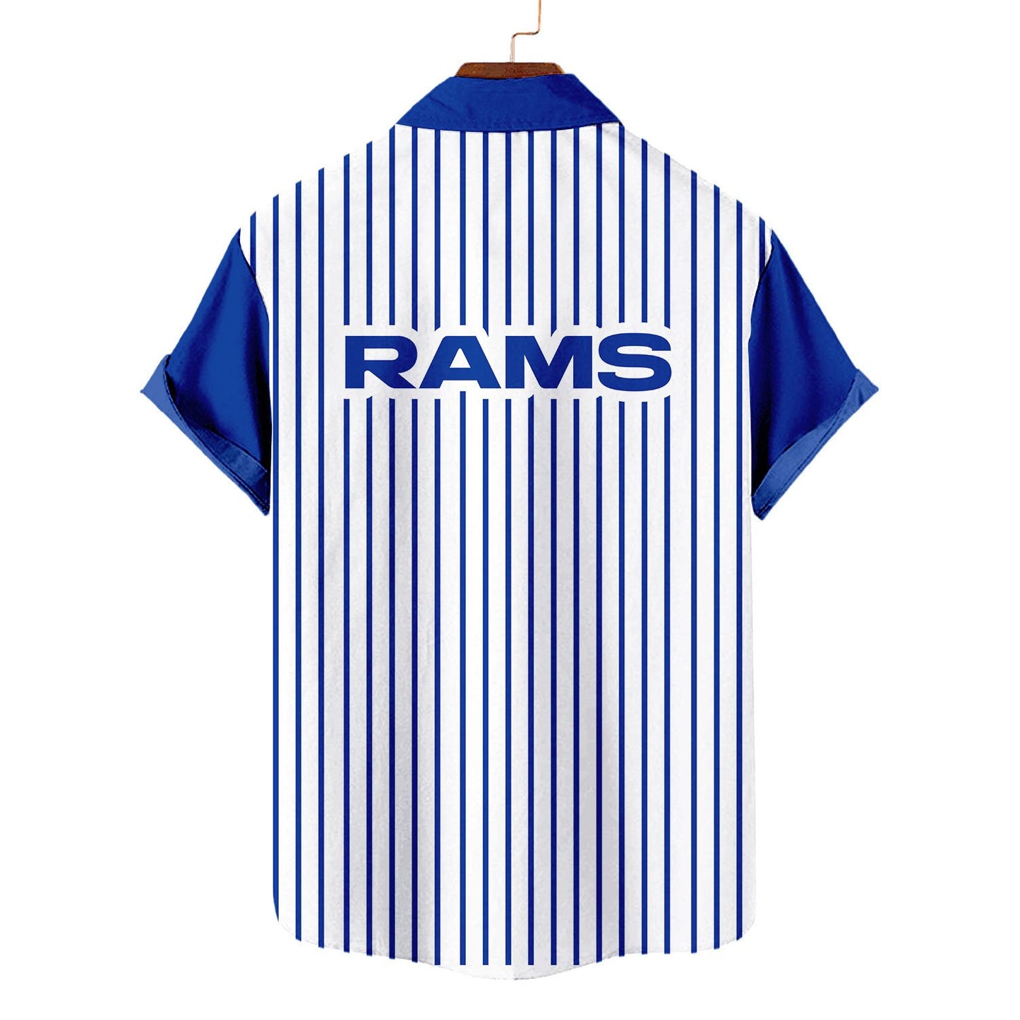 Los Angeles Rams Classic Retro Mascot Line Hawaiian Shirt AZBTHWS000087