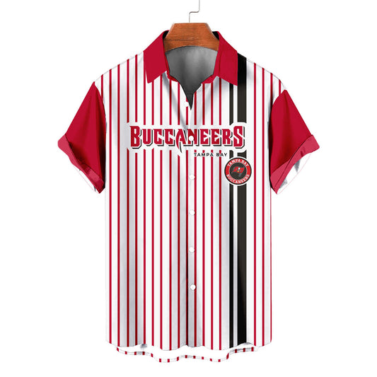 Tampa Bay Buccaneers Classic Retro Mascot Line Hawaiian Shirt AZBTHWS000095