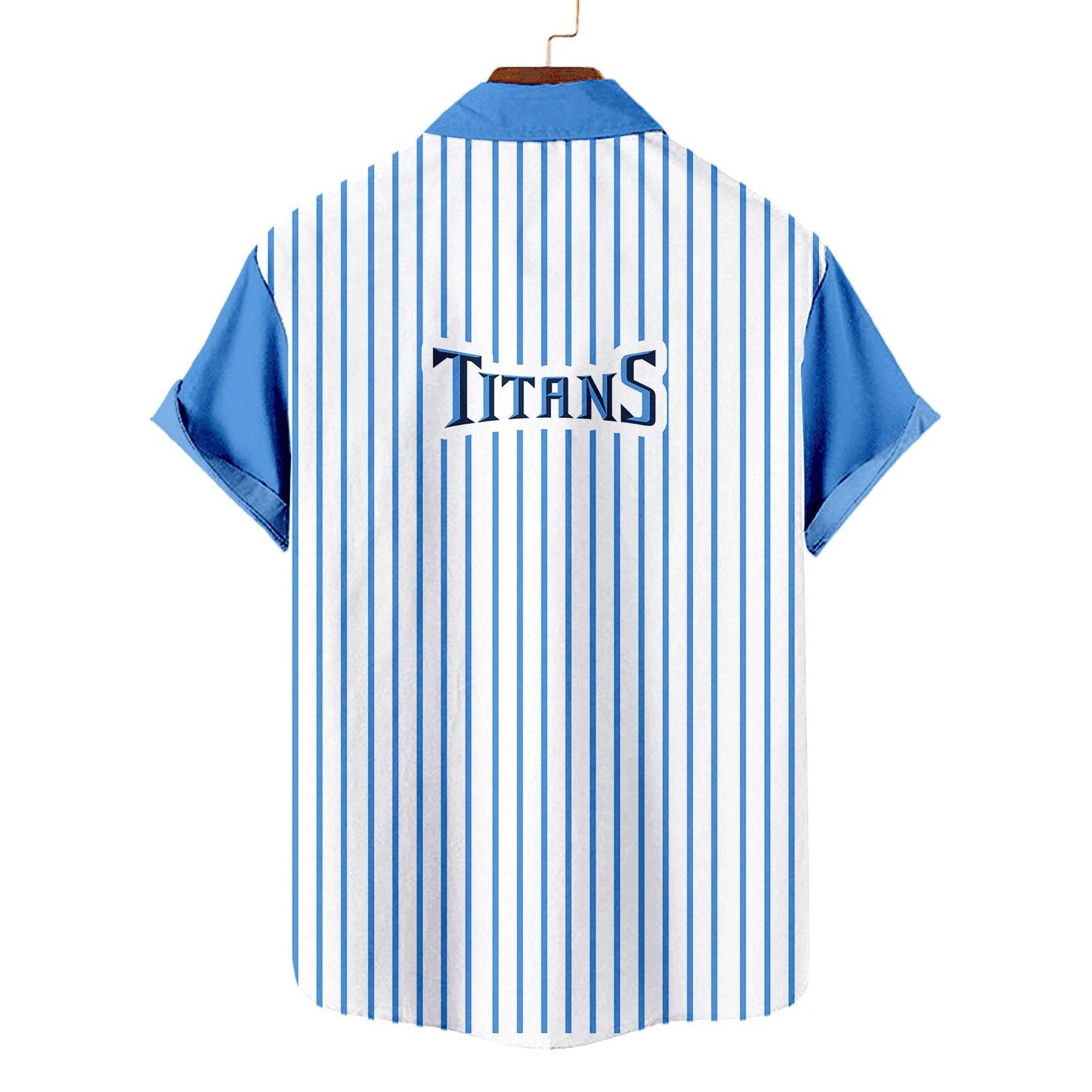 Tennessee Titans Classic Retro Mascot Line Hawaiian Shirt AZBTHWS000094