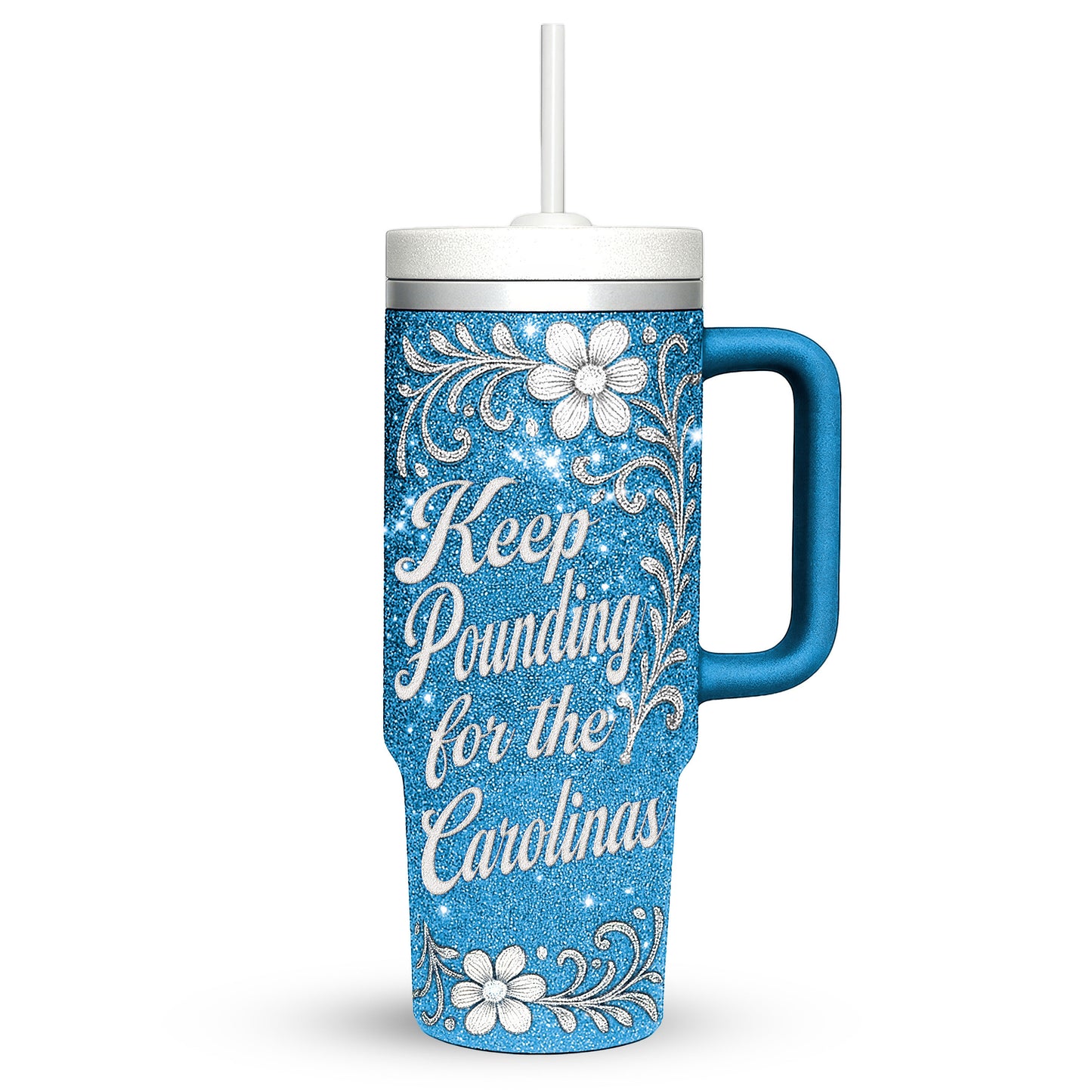 Carolina Panthers Personalized This Girl Loves Her Team Premium 40oz Tumbler AZBT40OZ000197