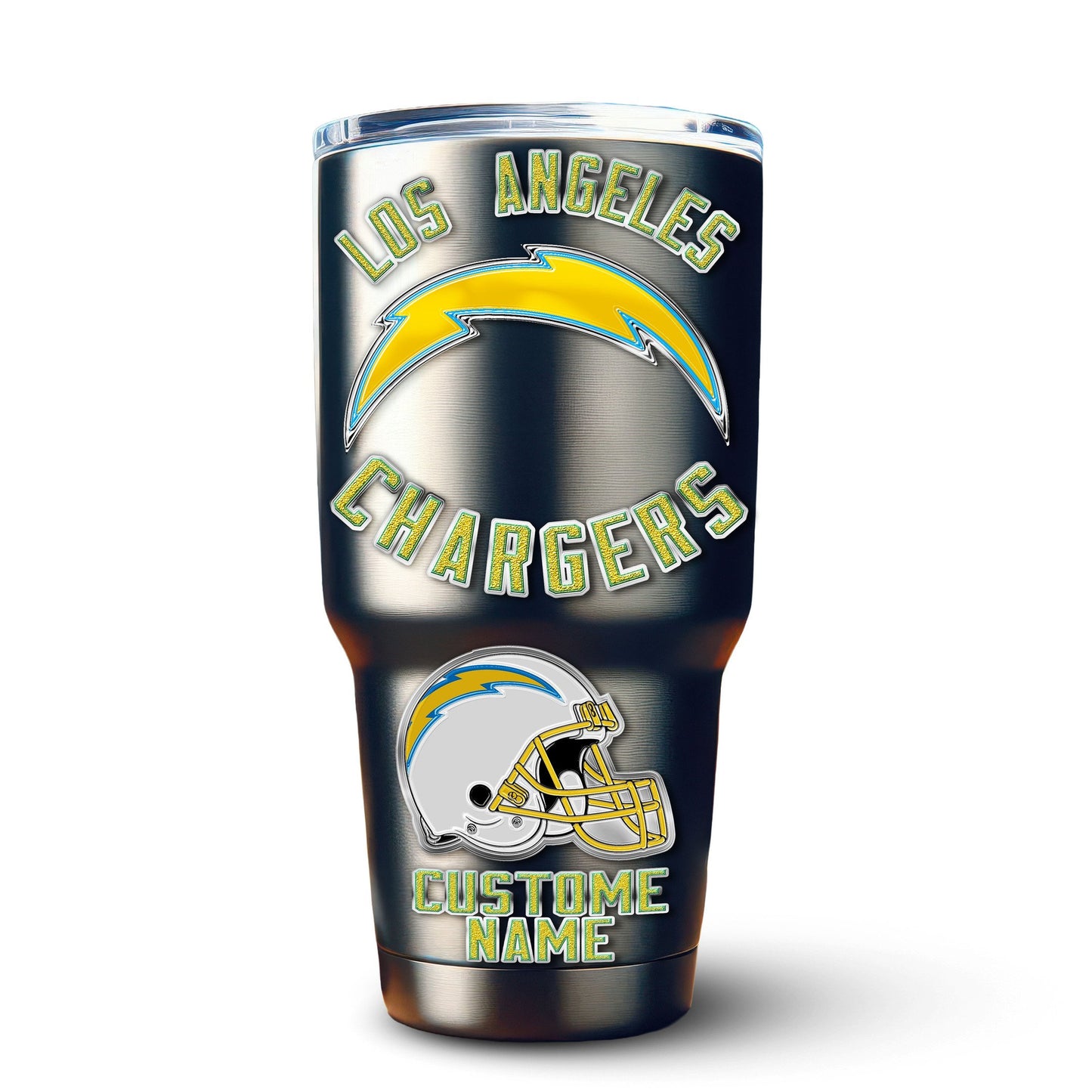Los Angeles Chargers Premium Tumbler 30oz TD Gifts For Fans AZBTTB30OZ000037