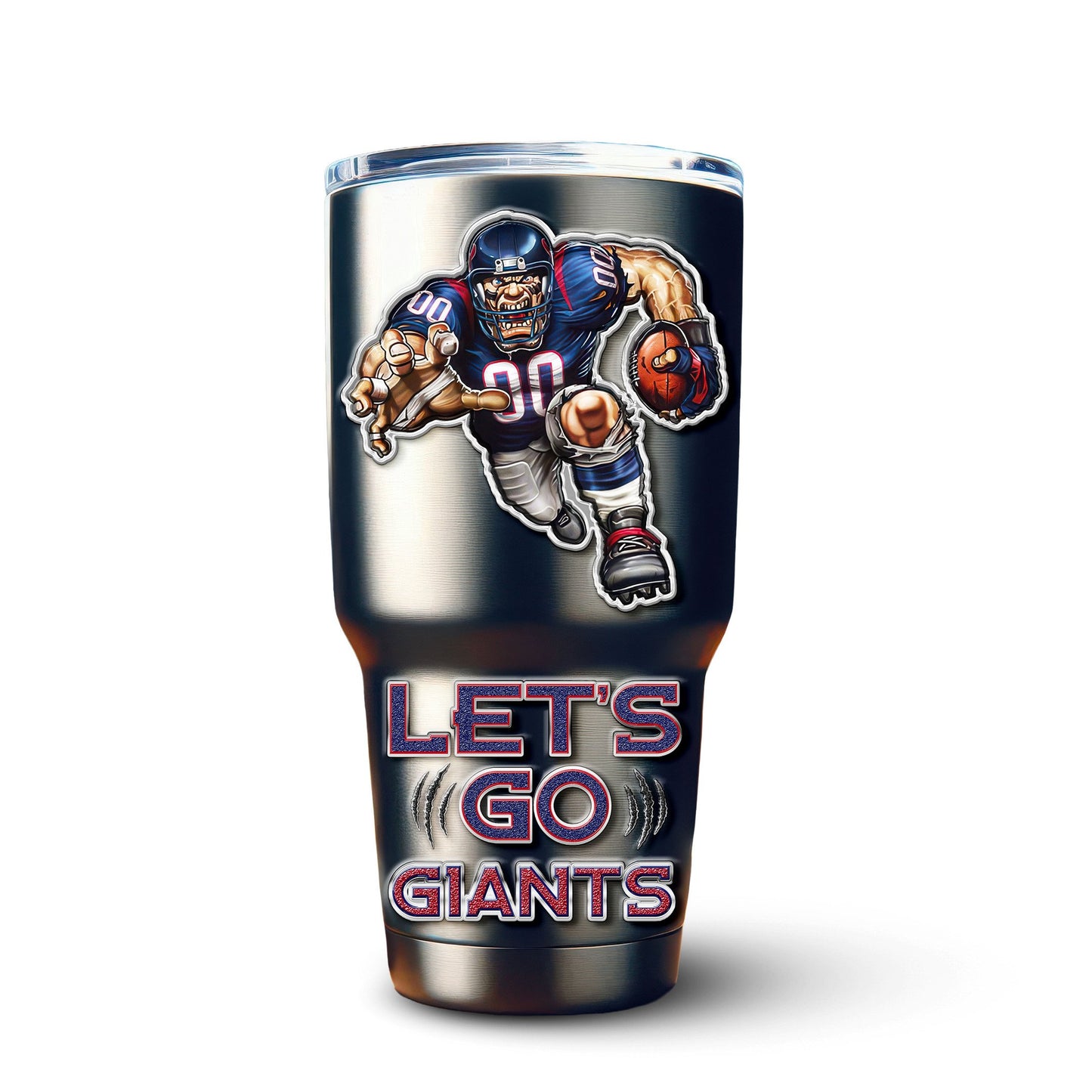 New York Giants Premium Tumbler 30oz TD Gifts For Fans AZBTTB30OZ000042