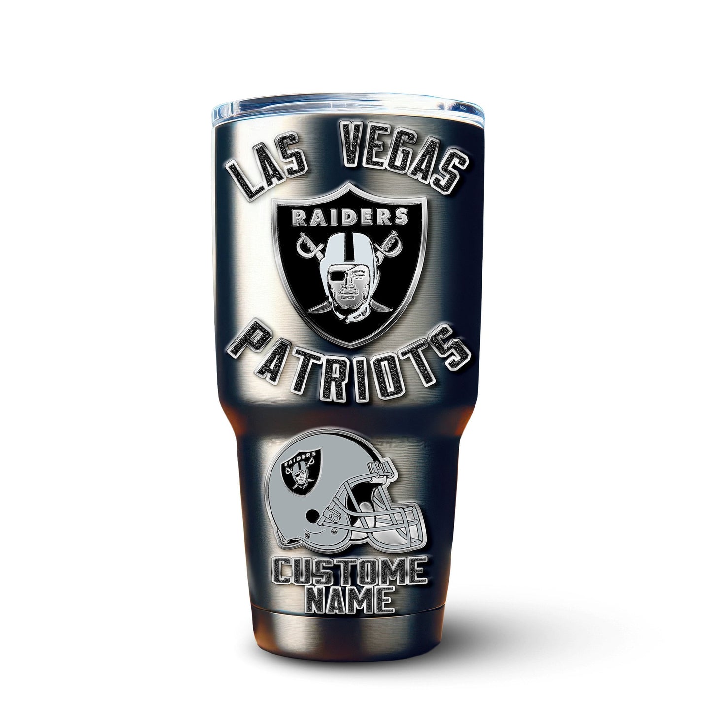 Las Vegas Raiders Premium Tumbler 30oz TD Gifts For Fans AZBTTB30OZ000044